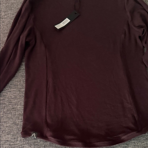 Mellow Rib Mock Neck Top - Picture 4 of 7